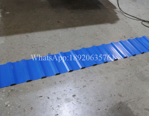 linie productie tabla tip tigla metalice cu trapezoidale strat dublu-6