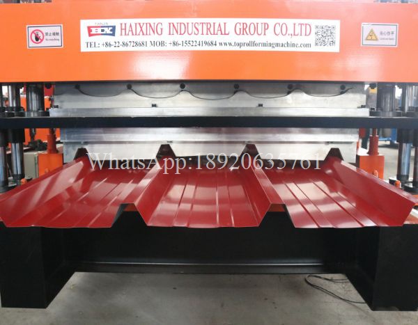 double layer roofing sheet roll forming machine-5