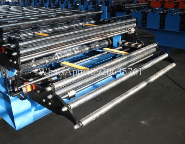 glazed trapezoidal double layer forming machine-5