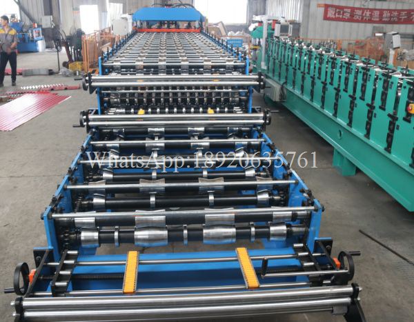 hydraulic three layer roll forming roofing machine-4
