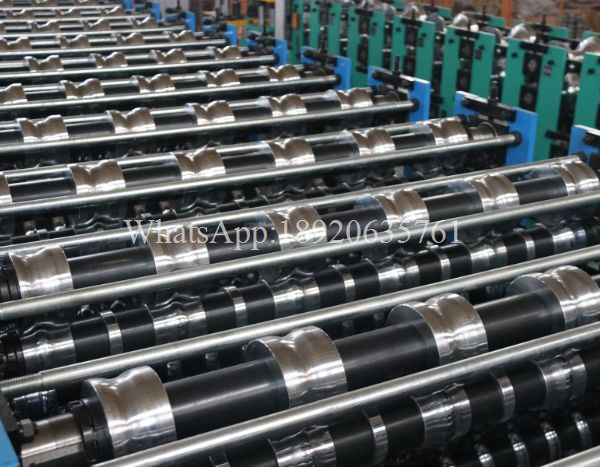 three layer metal roof forming machine for sale-5