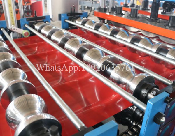 three layer metal roof forming machine for sale-2