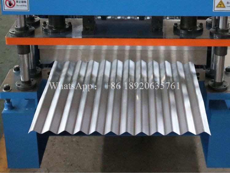 High-quality Corrugated Iron Roof Tile Sheet Making Machine