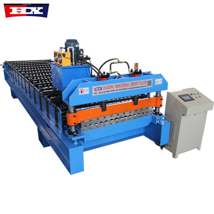 Maquina acanaladora de zinc