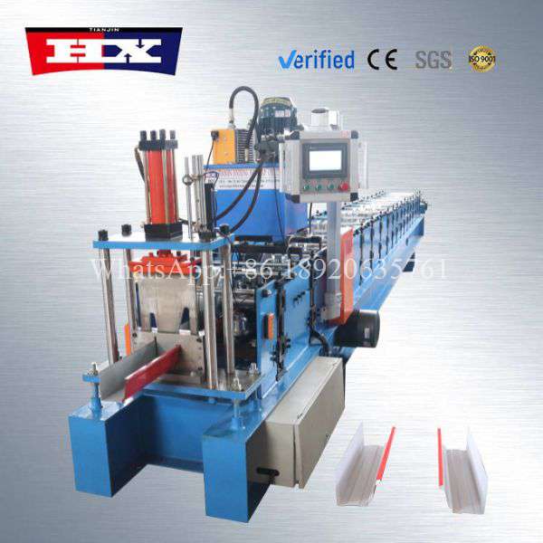 rain gutter roll forming machine