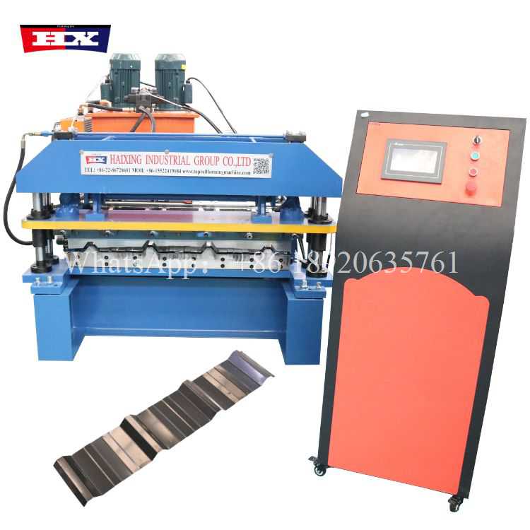 Easy Operation Trapezoidal Roof Panel Machine