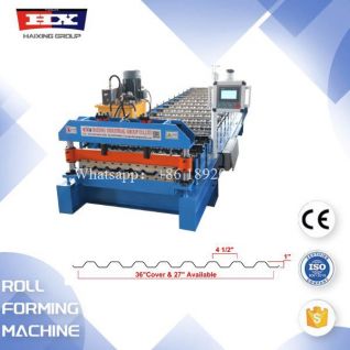 1'' steel form deck sheet roll forming machine